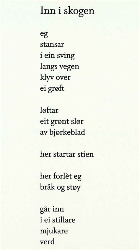 norske dikt for barn